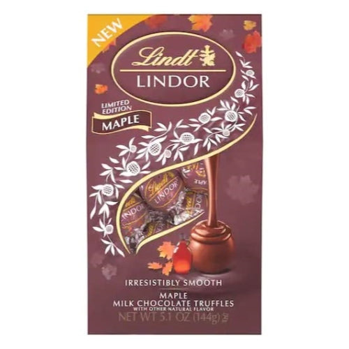 Lindt Limited Edition Maple Milk Chocolate Truffles 5.1oz