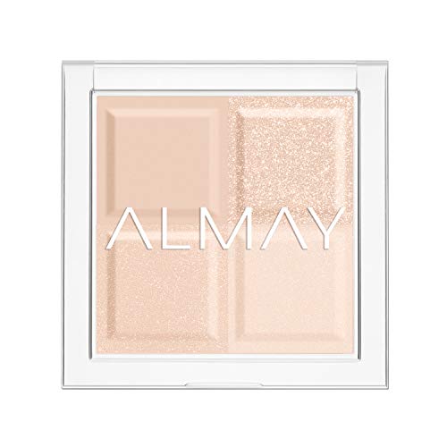 Almay Eyeshadow Palette, Longlasting Eye Makeup, Single Shade Eye Color in Matte, Metallic, Satin and Glitter Finish, Hypoallergenic, 140 Here Goes Nothing, 0.12 Oz