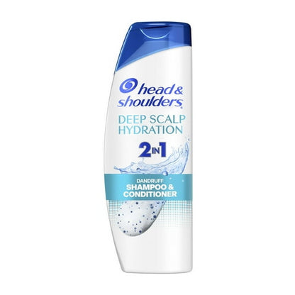 Head and Shoulders 2 in 1 Dandruff Shampoo and Conditioner, Deep Scalp Hydration, 12.5 fl oz