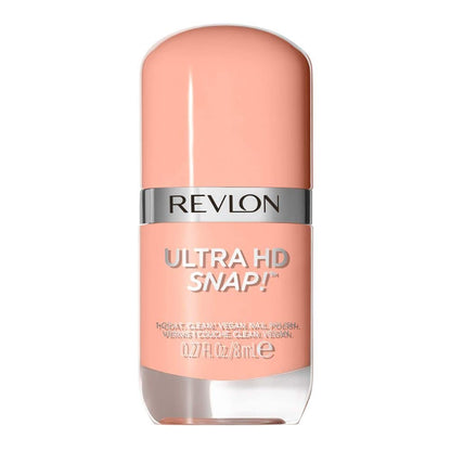 REVLON Ultra HD Snap Nail Polish, Glossy Nail Color, 100% Vegan Formula, No Base and Top Coat Needed, 018 Keep Cool, 0.27 fl. Oz.