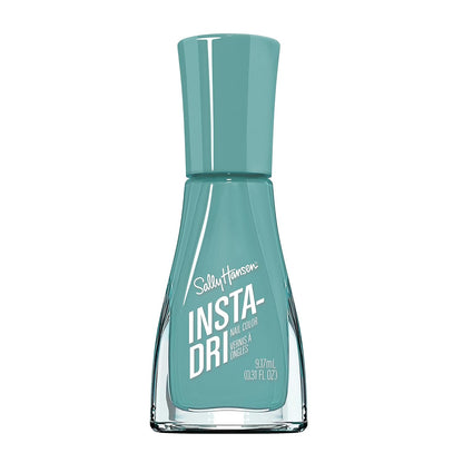 Sally Hansen Insta-Dri Nail Polish | Quick Dry, Long Lasting, Streak-Free Shine | Opaque, Shiny | 509 Mint Me in St. Louis | Soft Aqua Blue Nail Color.