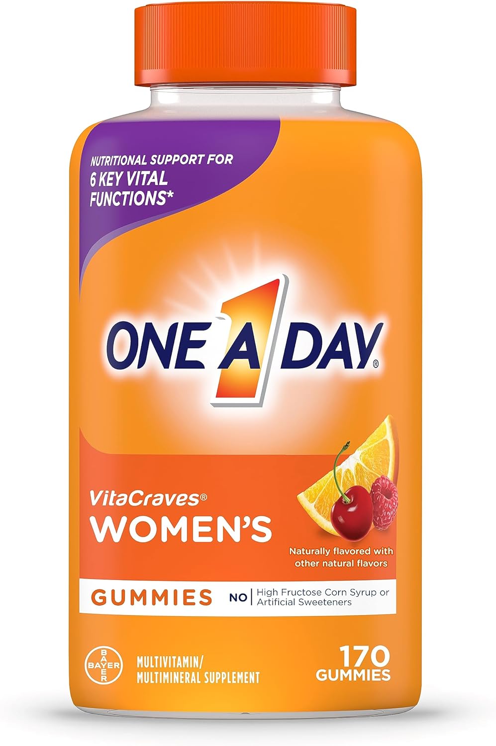 One A Day Women's Gummy Multivitamin, Multivitamins for Women, 170 Ct
