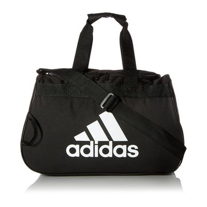 Adidas Diablo Small Sport Duffle Duffel Carry Overnight Travel Bag (Black)