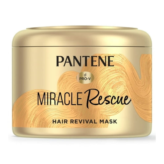 Pantene Hair Mask, Deep Conditioning Hair Mask for Dry Damaged Hair, Miracle Rescue, 6.4 oz