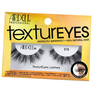 Ardell Textured Lashes 578, Black, 1 Pair
