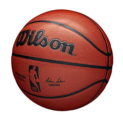 WILSON NBA Authentic Series Basketball - Indoor, Size 5 - 27.5"