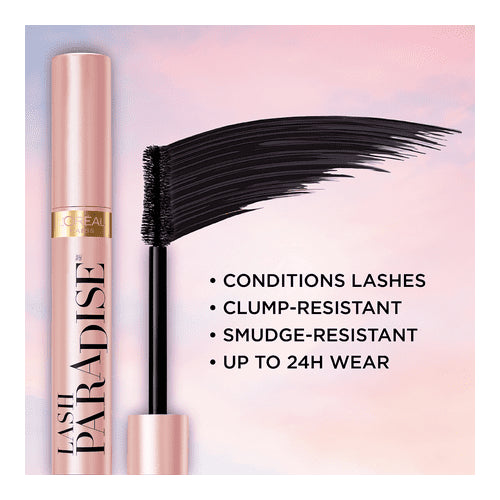 L'Oreal Paris Voluminous Lash Paradise Waterproof Mascara, Black