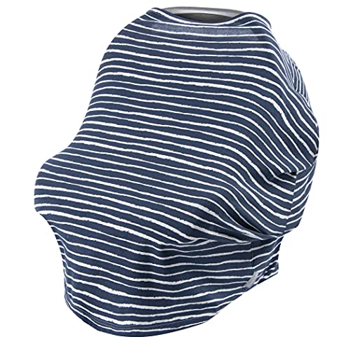 Navy Stripe Multi-Use Nursing Cover