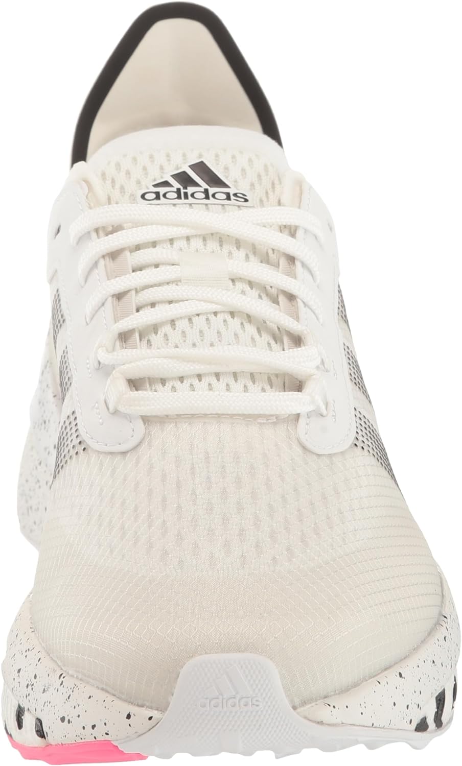 adidas Unisex Avryn Sneaker, White/White/Lucid Pink, 14 US Men