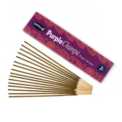 Nitiraj Color Champa Incense 2-Pack 25gm Slow Burning 1 Hour per Stick