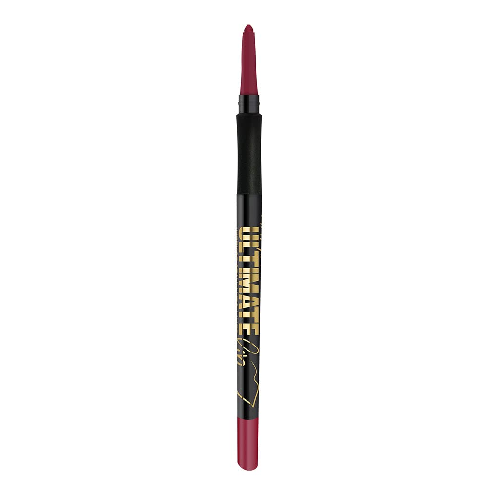 L.A. Girl Ultimate Intense Stay Auto Lipliner, Unlimited Wine, 0.01 oz.,Red,GP348