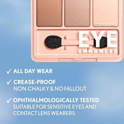 Covergirl Eye Enhancers Eye Shadow Palette, Natural Nudes, 0.19 Ounce