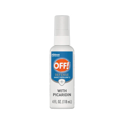 OFF! Defense Insect Repellent Spritz with Picaridin, Bug Spray with Long Lasting Protection from Mosquitoes, 4 oz