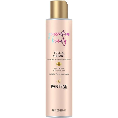 Pantene GENERATION BEAUTY FULL & VIBRANT SHAMPOO 9.6 FL OZ