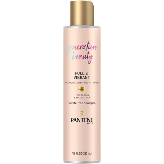 Pantene GENERATION BEAUTY FULL & VIBRANT SHAMPOO 9.6 FL OZ