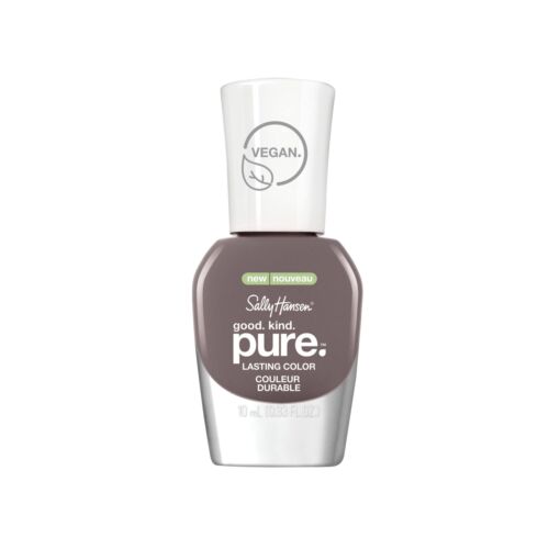 Sally Hansen Good.Kind.Pure. Vegan Nail Polish, Soothing Slate, 0.33 oz, Vegan Nail Polish, Nail Polish, Clean Nail Polish, Plant Based