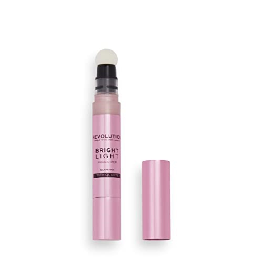 Makeup Revolution, Bright Light Highlighter, Beam Pink, 3ml