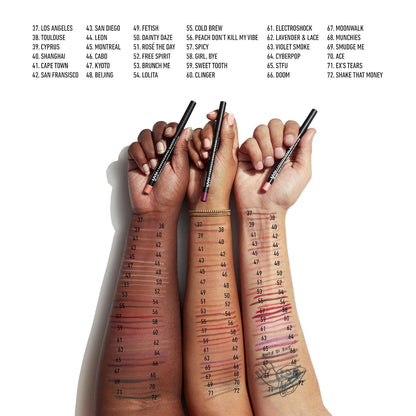 NYX PROFESSIONAL MAKEUP Suede Matte Lip Liner, Velvety-Smooth, Long-Lasting Formula For A Defined Lip Makeup Look - Spicy (Red)