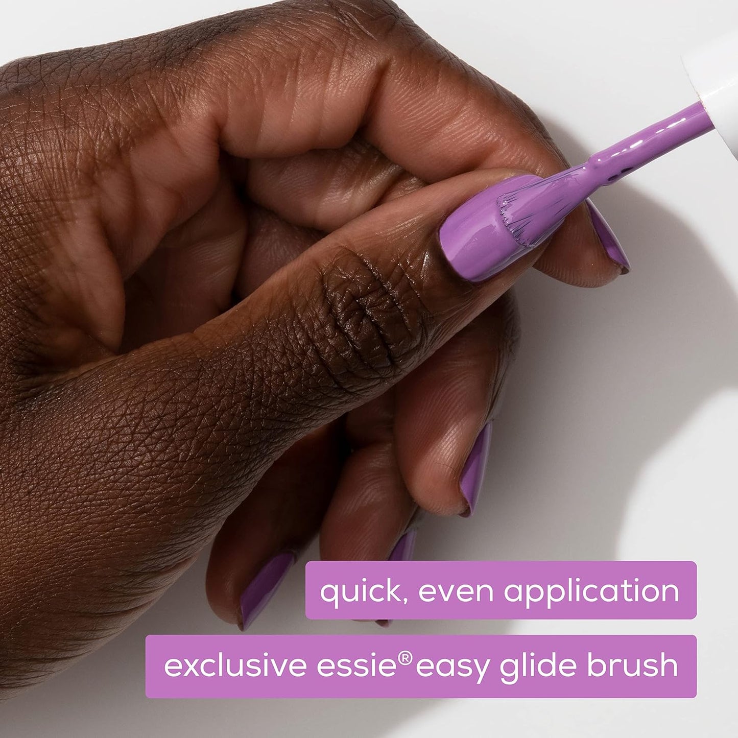 essie Nail Polish, Salon-Quality Black Nail Polish, UnGuilty Pleasures, Vegan, Home By 8, 0.46 fl oz