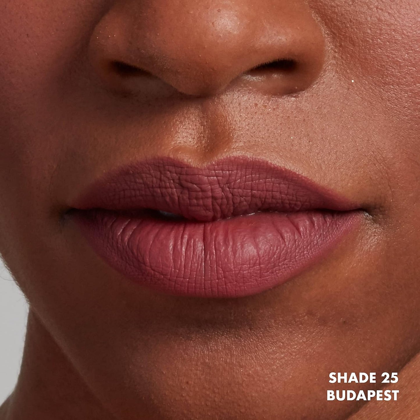 NYX PROFESSIONAL MAKEUP Soft Matte Lip Cream, Lightweight Liquid Lipstick - Budapest (Deep Mauve With Red Undertone)