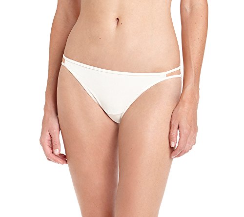 Vanity Fair Women's Illumination® String Bikini Panty 18108, Sweet Cream, Medium/6