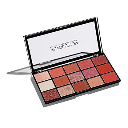 Makeup Revolution Eyeshadow Palette, Reloaded Iconic Newtrals 2, Face Make Up, Compact Eye Shadow Palette by Revolution Beauty