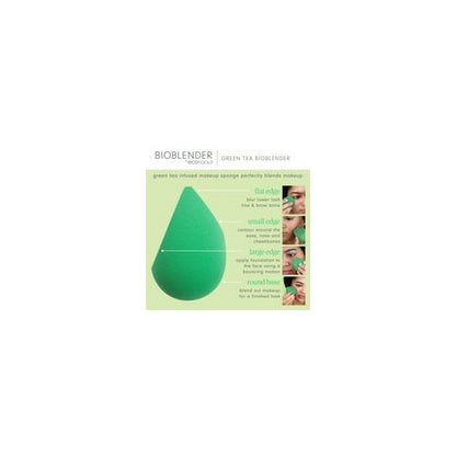 EcoTools Green Tea Bioblender, Makeup Blending Sponge for Foundation, 1 Count