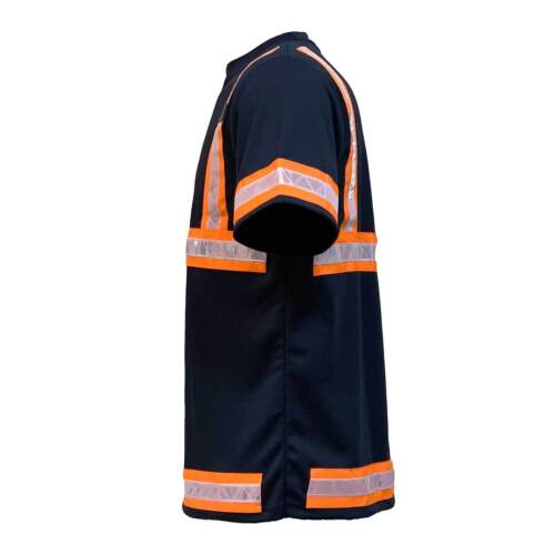 Reflective Safety Work Shirts High Visibility Work T Shirts ANSI Class 3 M to 7X