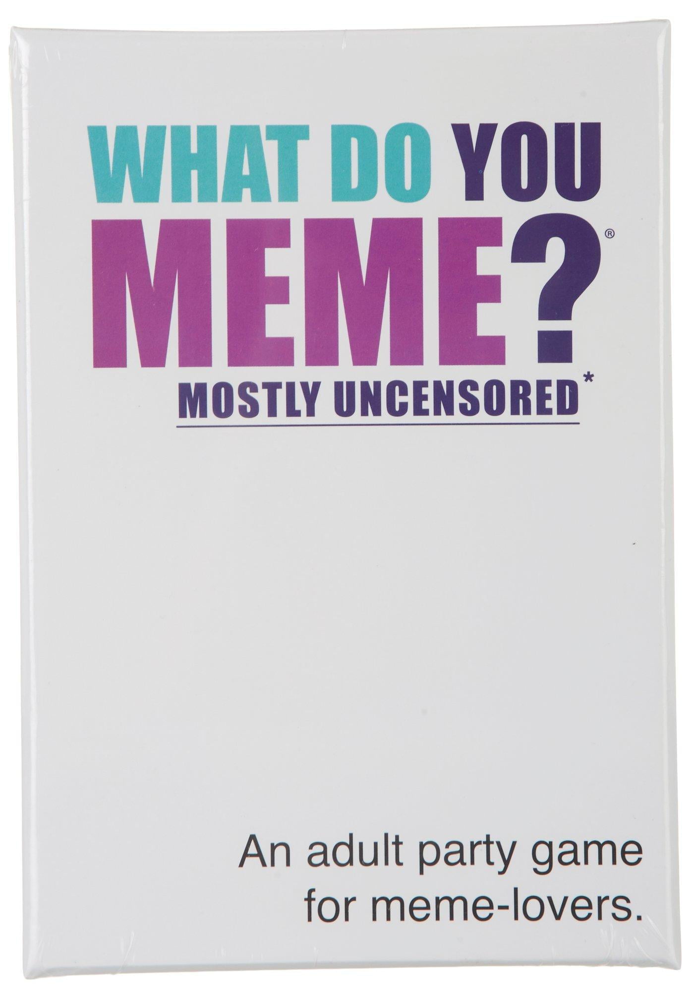 What Do You Meme Mostly Uncensored Party Game - An Adult Party Game – Kasa  Style