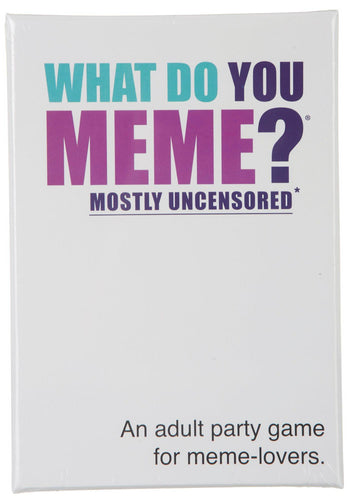What Do You Meme Mostly Uncensored Party Game - An Adult Party Game