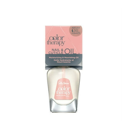 Sally Hansen Color Therapy, Nail & Cuticle Oil, 0.45 fl oz, Nourishing & Hydrating, Vitamin E Oil for Cuticles and Nails