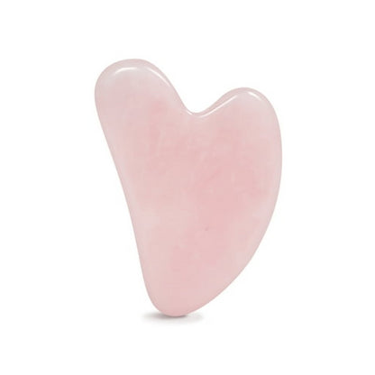 Plum Beauty, Rose Quartz Facial Sculpting Gua Sha Stone