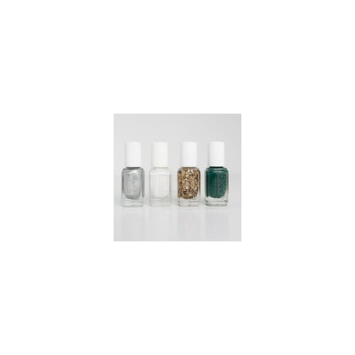 essie Nail Polish, 8-Free Vegan, 4 Piece Holiday Nail Polish Set, 1 Kit