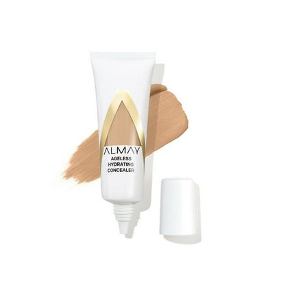 Almay Anti-Aging Concealer by Almay, Face Makeup with Hyaluronic Acid, , Niacinamide, Vitamin C & E, Hypoallergenic, Fragrance Free, 010 Light, 0.37 Fl Oz, 010 Light, 0.37 fl oz.