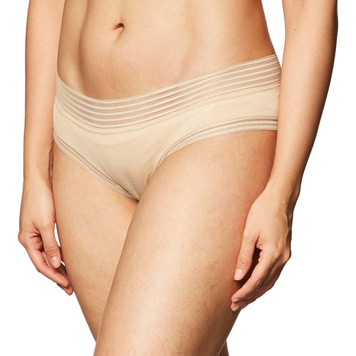 Calvin Klein Women's Modal Bikini Panty, Bare, Large
