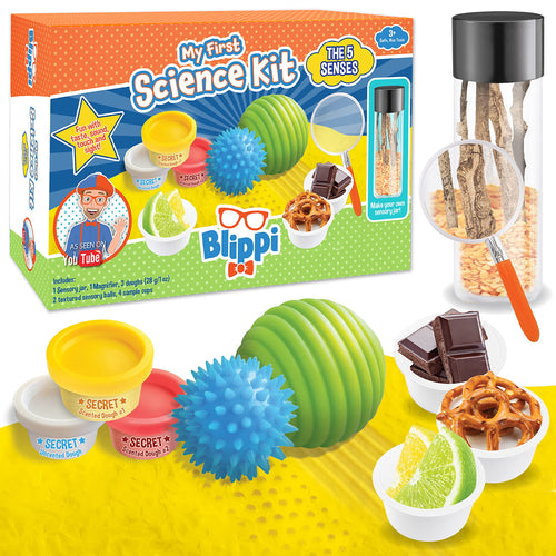 Creative Kids Blippi Science Kit- Sensory Lab - The 5 Senses