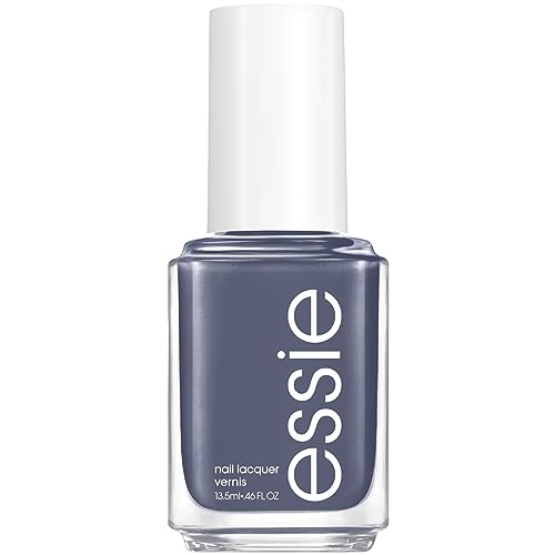 Essie Nail Polish, 685 Toned Down, Steel Gray, 0.46 fl oz Bottle