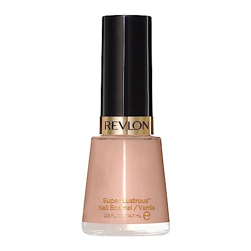 Revlon Nail Polish, Super Lustrous Nail Enamel Polish, Chip Resistant & Longwear Formula, High Shine Finish, 705 Gray Suede, 0.5 fl oz.