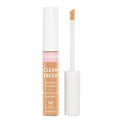 COVERGIRL Clean Fresh Hydrating Concealer, Light Medium, 0.23 Fl Ounce