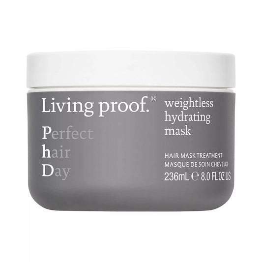 Living Proof Weightless Hydrating Hair Mask - 8 fl oz tub - New - Sealed