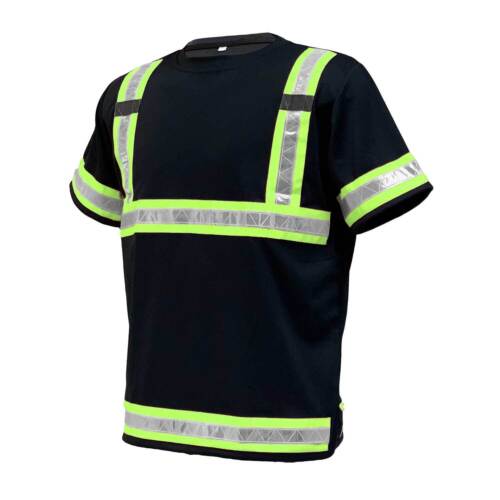 Reflective Safety Work Shirts High Visibility Work T Shirts ANSI Class 3 M to 7X