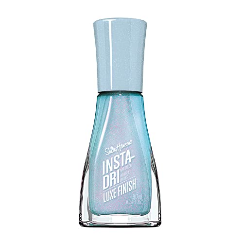 Sally Hansen Insta-Dri Nail Polish, Luxe Finish Collection, Glos-sea, 0.31 fl oz