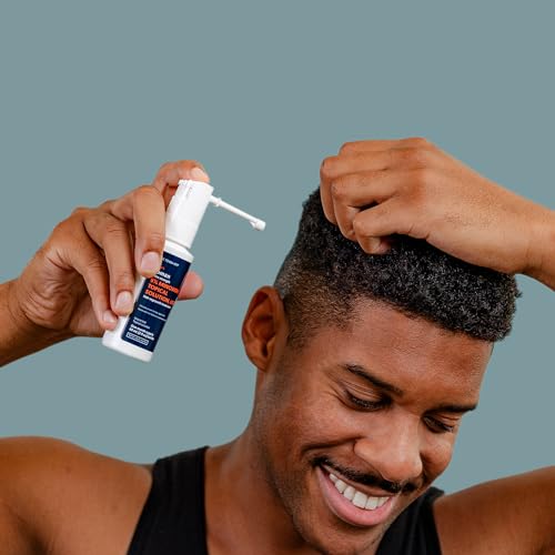 Roman Men's Topical Hair Regrowth Treatment Spray | 5% Minoxidil Solution, Clinically Proven for Thinning Hair, Easy to Use, Unscented | 3-Month Supply