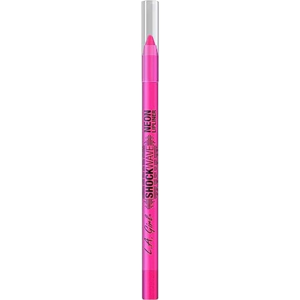 L.A. Girl Shockwave Neon Lipliner, Lipliner Pencil, POP, 0.04 oz.