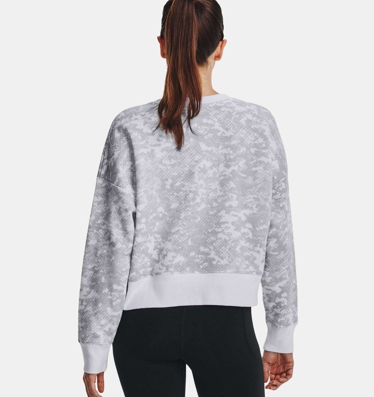 Under Armour Women's UA Rival Fleece Camo Crew Pull-over Sweatshirt