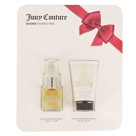 Juicy Couture Designer Fragrance Minis Kit (0.5 Oz Eau De Parfum, 1.7 Oz Body Souffle)