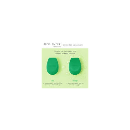 EcoTools Green Tea Bioblender, Makeup Blending Sponge for Foundation, 1 Count