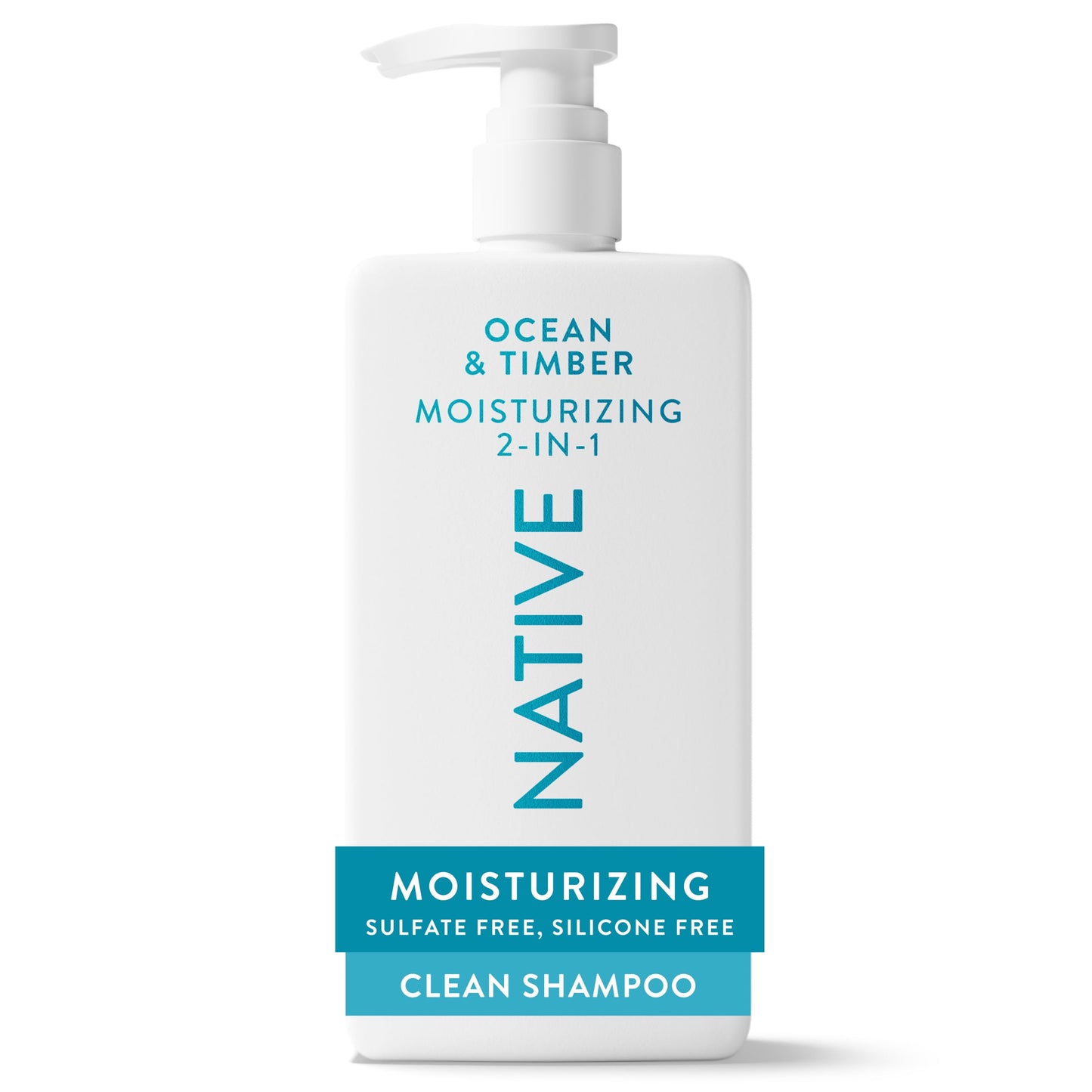 Native Moisturizing 2-in-1 Mens Shampoo and Conditioner Ocean and Timber 16.5 fl oz
