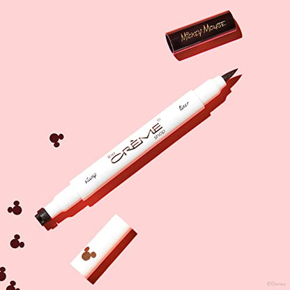 The Crème Shop | Disney: Dual-Ended Eyeliner & Mickey Shaped Freckle Stamp (Brown)