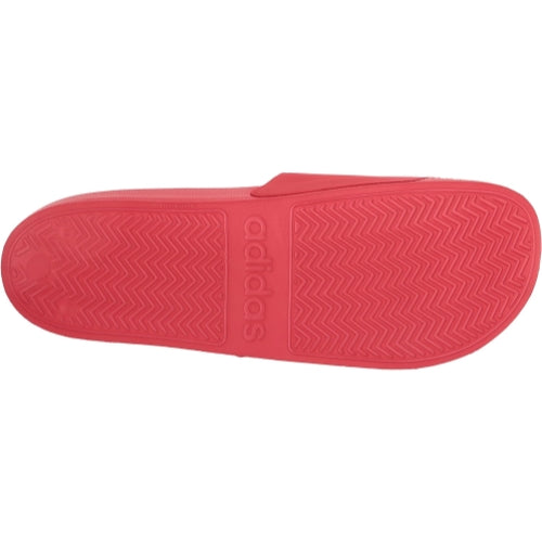 adidas Unisex Adilette Slides Sandal, Vivid Red/Wonder White/Vivid Red, 13 US Women